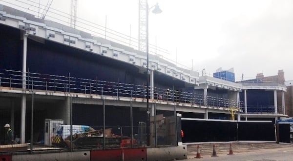 Tottenham Hotspur Stadium Kwik-Klik hoarding