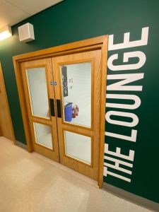 Kwik-Klik M&S graphics for employees lounge